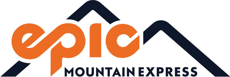 Epic Mountain Express logo Epic Mountain Express logo
